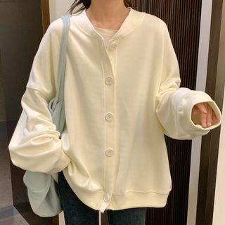 Round-neck Long-sleeve Jacket