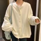Round-neck Long-sleeve Jacket