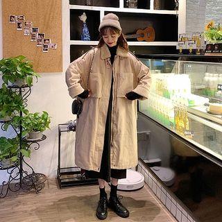 Oversize Midi Zip Coat