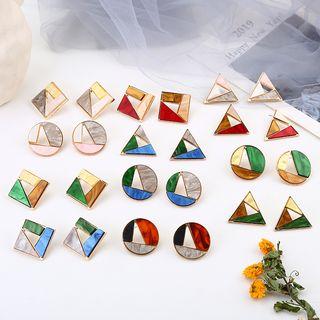 Acrylic Panel Geometric Earring (various Designs)