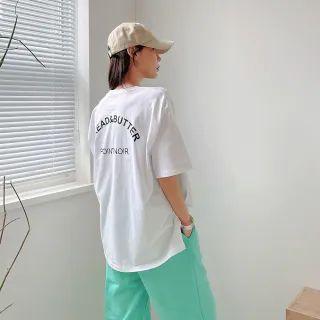 Label-detail Letter T-shirt