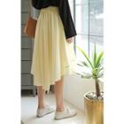 Chiffon Midi Flare Skirt