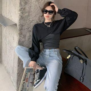 Tank Top / Cropped Sweatshirt