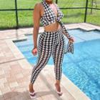 Set: Halter Print Top + Pants