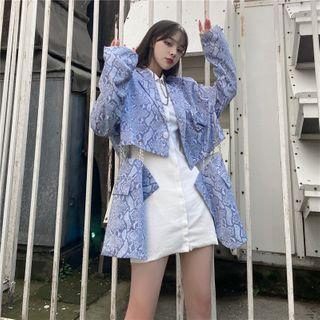 Serpentine Printed Jacket