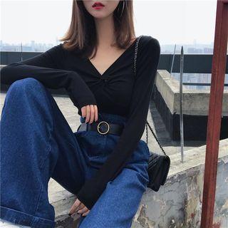 Wide-leg Jeans / Belt