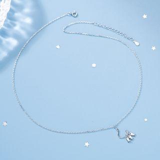 Fish Necklace X138 - Silver - One Size