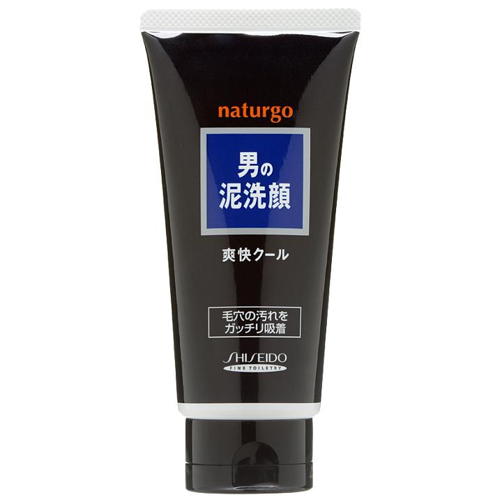 Shiseido - Naturgo Mens Facial Cleansing Foam (black) 130g