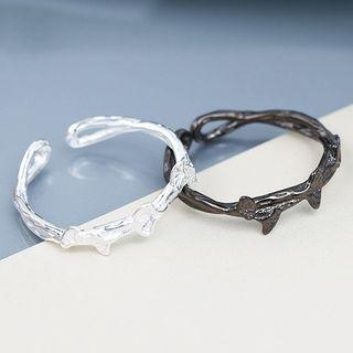 925 Sterling Silver Branches Open Ring