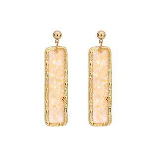 Acetate Bar Dangle Earring