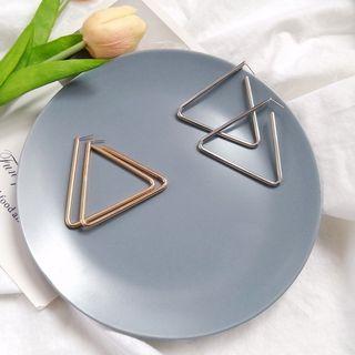 Alloy Triangle Dangle Earring