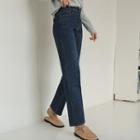 Straight-leg / Wide-leg / Boot-cut Napped Jeans
