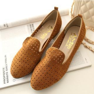 Perforated Loafers
