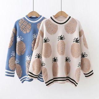 Pineapple Applique Sweater