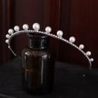 Faux Pearl Wedding Tiara