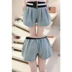 Slim-fit Denim Shorts