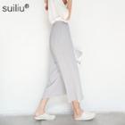 Chiffon Gaucho Pants