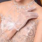 Wedding Lace Gloves 1 Pair - Gloves - One Size