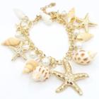 Shell And Starfish Bracelet