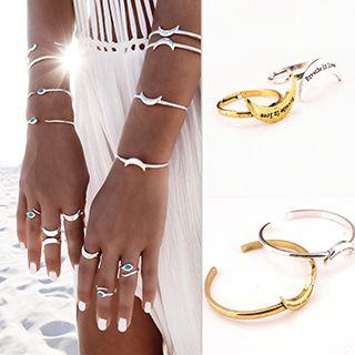 Snake & Moon Ring / Bangle
