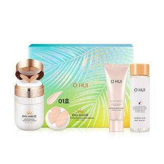 O Hui - Day Shield Smart Pumping Foundation Cushion Special Set 4pcs