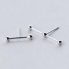 925 Sterling Silver Non-matching Stud Earring