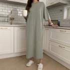 Pigment Long T-shirt Dress
