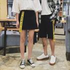Couple Matching Strap Shorts / Skirt