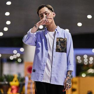 Patchwork Oxford Shirt