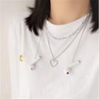 Pendant Stainless Steel Necklace With Airpods Retainer