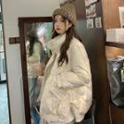 Side-slit Padded Jacket