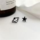 Non-matching Star Drop Earring 1 Pair - Stud Earring - As Shown In Figure - One Size