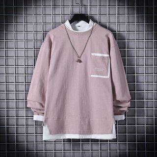 Mock Two-piece Sweatshirt / Set