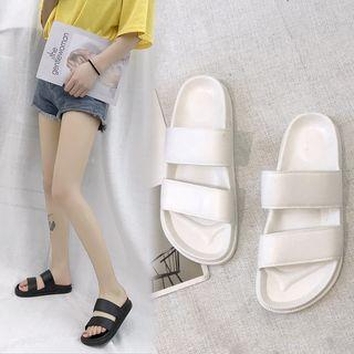 Double Bands Platform Sandals