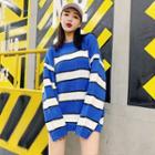 Striped Sweater Stripe - Blue - One Size