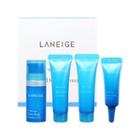 Laneige - Water Bank Trial Kit: Essence_ex 10ml + Gel Cream 10ml + Moisture Cream 10ml + Eye Gel 3ml