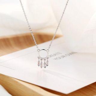 925 Sterling Silver Dream Catcher Necklace As Shown In Figure - One Size