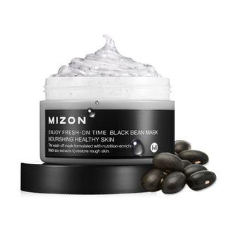 Mizon - Enjoy Fresh-on Time Black Bean Mask 100ml 100ml