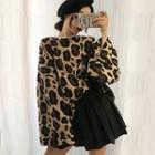 Leopard Sweatshirt Leopard - One Size