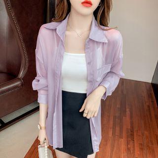 Chiffon Tied Shirt