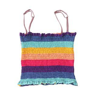 Striped Camisole Top Stripes - Multicolor - One Size