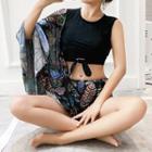Set: Print Tankini + Cover Up
