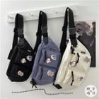 Pocket Detail Sling Bag / Bag Charm / Set