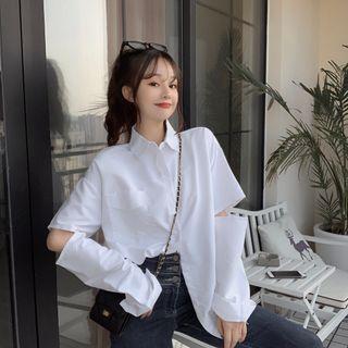 Slit Sleeve Shirt