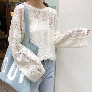 Mesh Knit Sweater