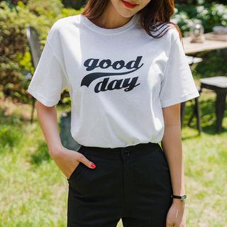 Good Day Printed T-shirt