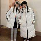 Striped Padded Coat (various Designs)