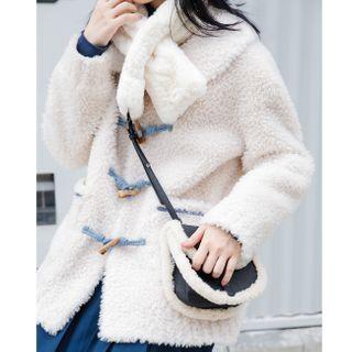 Toggle Fluffy Coat