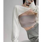 Asymmetrical Knit Cape Top In 6 Colors
