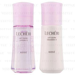 Kose - Lecheri Lift Glow Lotion Trial Kit Ii Deep Moist 2 Pcs